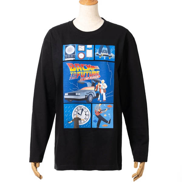 バック・トゥ・ザ・フューチャー　グラフィックロングTシャツL