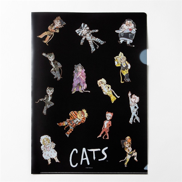 劇団四季 キャッツ CATS クリアファイル 5種セット - ミュージカル