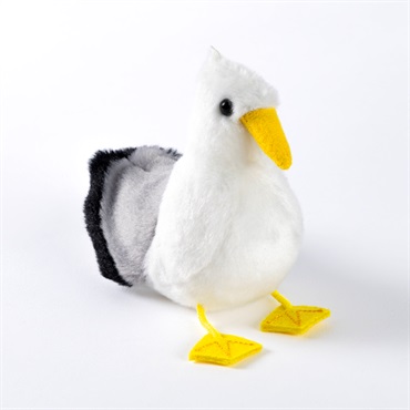 カモメに飛ぶことを教えた猫　カモメのマスコット