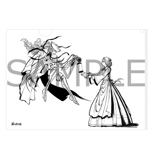 ゴースト&レディ　藤田和日郎描き下ろしアート クリアファイル