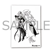 ゴースト&レディ　藤田和日郎描き下ろしアート キャンバスボード（グレイ＆デオン）