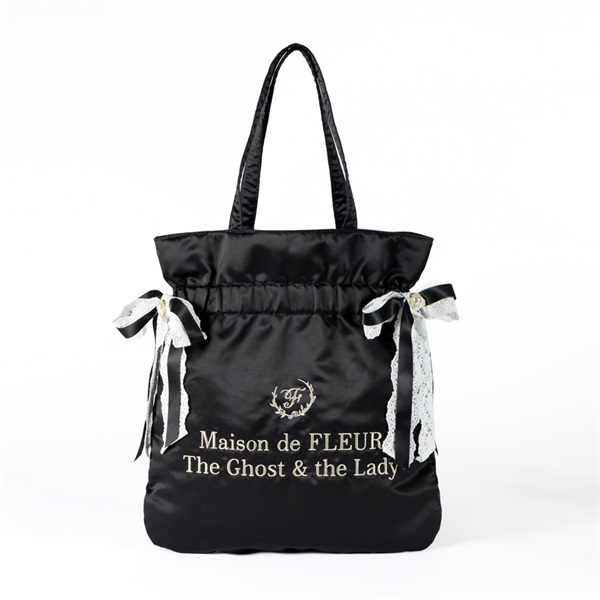 ゴースト&レディ　Maison de FLEUR ダブルリボントートバッグ（フロー）