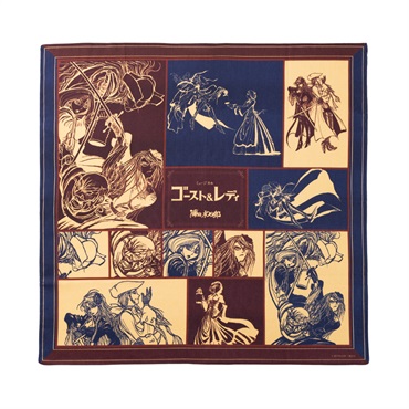 ゴースト&レディ　藤田和日郎描き下ろしアート ハンカチ