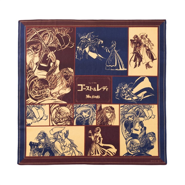 ゴースト&レディ　藤田和日郎描き下ろしアート ハンカチ