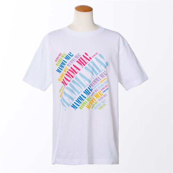 マンマ・ミーア！　TシャツM（ホワイト）