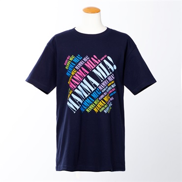 マンマ・ミーア！　TシャツS（ネイビー）