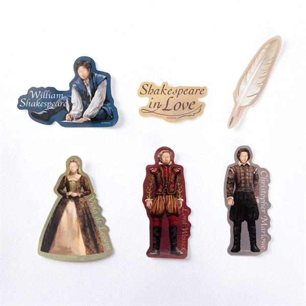 恋におちたシェイクスピア　ステッカーセット（6枚入り）